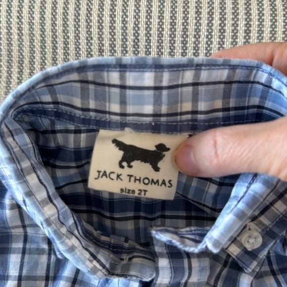 Jack Thomas Boys Longsleeved Button Down - Picture 2 of 5